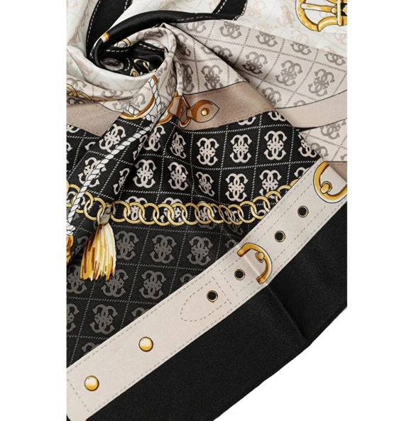 Φουλάρι GUESS Kefiah AW5343POL03 Μαύρο